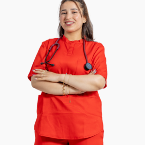 Pyjama de bloc - Demi Manches Col Officier - Femme